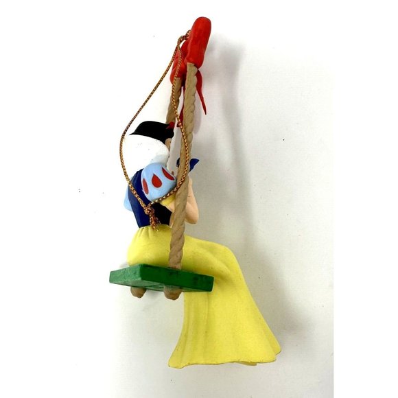 Grolier Disney Christmas Ornament Snow White In Swing In Box DCO 026902 - Picture 5 of 9